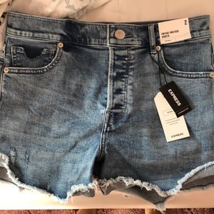 Express Vintage High Rise Shortie